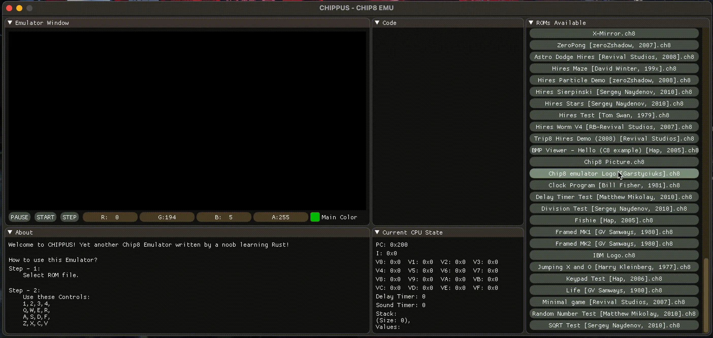 Chippus - Chip8 Emulator